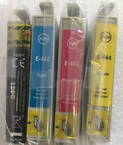 KOMPATIBLES TINTENPATRONENSET FÜR EPSON STYLUS CX3650 CX6400 CX6600 DRUCKER - Bild 1 von 5