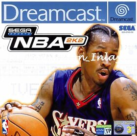 NBA 2K2 Dreamcast Front Inlay Only (High Quality)