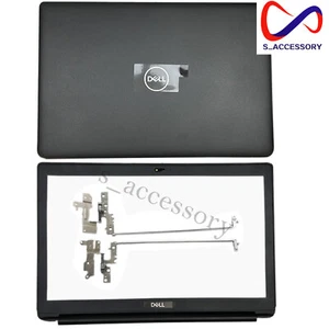 New Dell Latitude 15 3500 E3500 15.6" LCD Back Cover Lid Bezel Hinges 00C7J2 US - Afbeelding 1 van 8