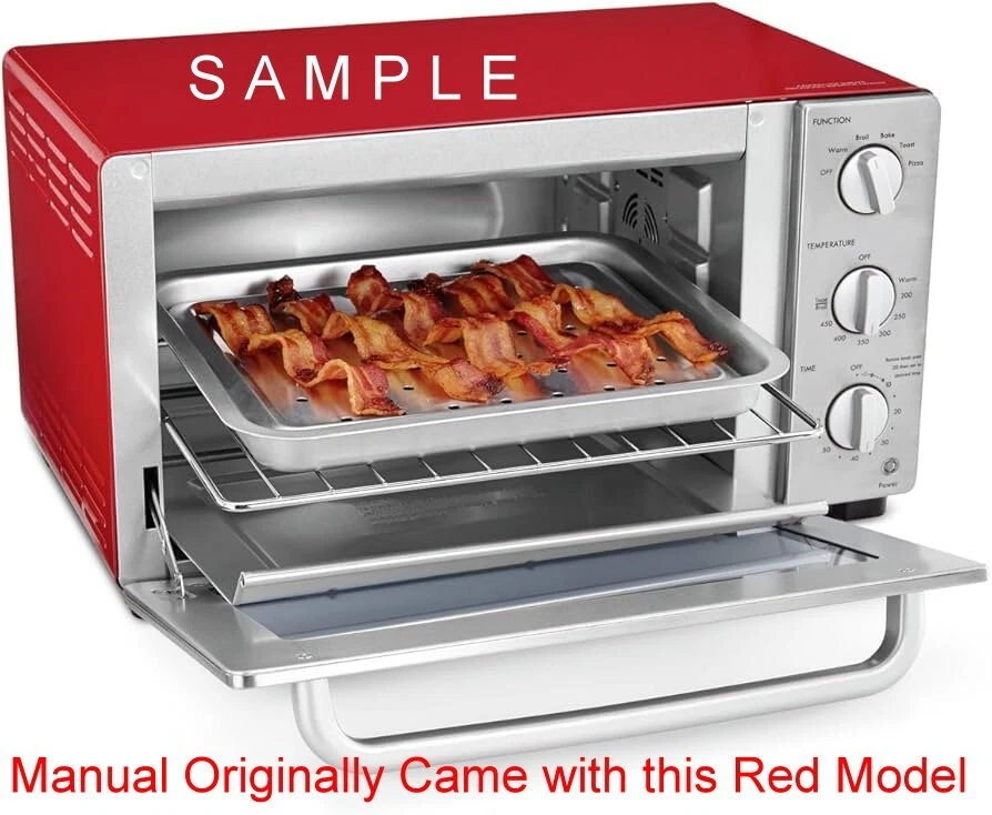 MANUAL ONLY For Sears Kenmore Toaster Oven Model 4606 4206 4006 Convection 17pgs - Image 1 of 3