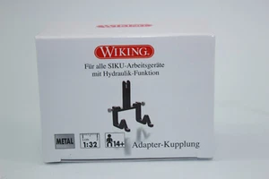 Wiking 077387 Adapter Coupling for Siku Farmer Tractor 1:32 New in OVP - Picture 1 of 6