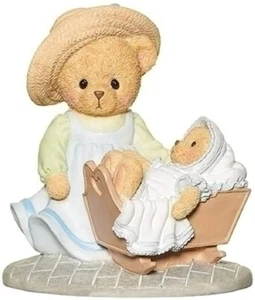 Roman 12470 Cherished Teddies Evelyn and Mia Mother and Baby Figure, 3.75-inch H - Picture 1 of 1