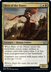 x1 Hero of the Dunes BRO MTG 213/287 UNCOMMON M/NM 1x - Picture 1 of 1