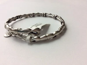 Brazalete de plata Rafaeliano Alex and Ani ENVOLTURA DE METAL DE AGUA NUEVO CON ETIQUETA - Imagen 1 de 1