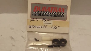 VINTAGE DURATRAX DTXC2605 WHITE NYLON 1 1/2" BODY POSTS - Picture 1 of 1