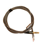 3.5mm Jack Audio Cable Headphone Earphone Repairing Wire Cord 3-Pole Universal