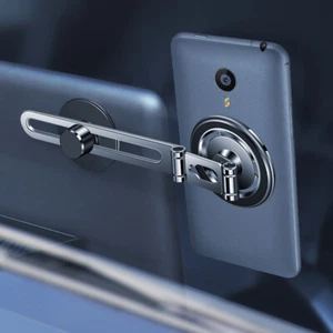 Magnetic Monitor Phone Holder for MackBook iPhone 14/Tesla Model 3 (Dark Grey) - Photo 1 sur 10