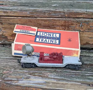 Lionel vintage n. 6520 Proiettore Auto con Generatore Marrone Treno Ferrovia Hobby - Foto 1 di 20