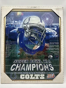 Indianapolis Colts "Glory" SB XLI Champion Framed Poster - Action Images NIB - Picture 1 of 3