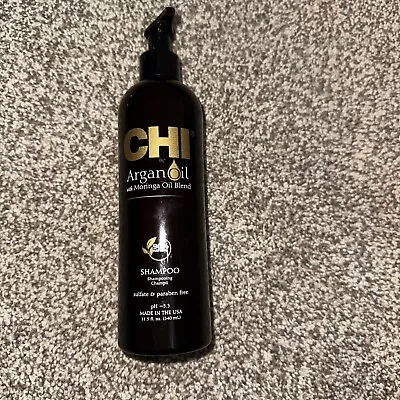 Argan Oil Plus Moringa Oil Shampoo by CHI for Unisex - 12 oz Shampoo - Image 1 of 3