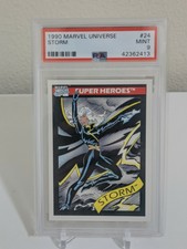 1990 Marvel Universe Storm #24 PSA 9.