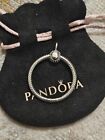 Pandora Sterling Silver Moments Small Pave O Pendant 399097C01