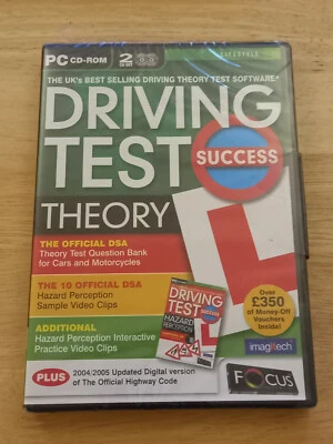 Driving Test Success Theory 2004/2005 PC CD Rom Software - Image 1 of 2