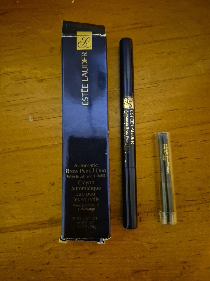 Estee lauder automatic brow pencil duo With Brush And 1 Refill -Soft Brown - Image 1 of 1