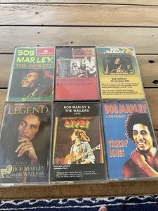 Bob Marley 10 tape lot Kaya Live! Legend Talkin' Blues Greatest Hits + slipcase - Picture 1 of 6