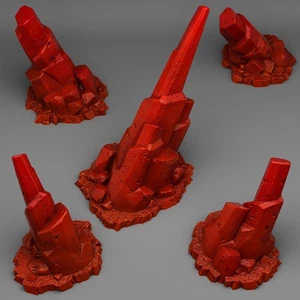 Martian Doomstones Legion Terrain Scenery Tabletop Miniatures 28mm Wargames - Picture 1 of 2