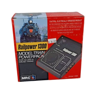 MRC Railpower 1300 AA300 DC Model Train Power Pack Transformer NOS - Picture 1 of 5