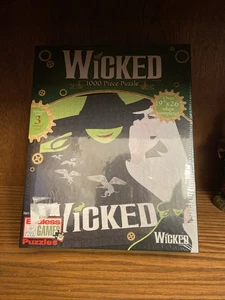 Wicked 1000 Piece Puzzle NEW SEALED Endless Games 2008 The Musical Show - Picture 1 of 2