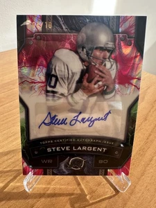 Steve Largent 2024 Topps Resurgence Signatures Lime Green Static 04/10 #RS-SL - Bild 1 von 1