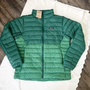 New $279 Patagonia Men's 2XL Down Sweater Puffer Jacket 84675 Gather Green - Picture 1 of 13