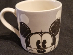 Cath Kidston X Disney Mickey Mouse Black Grey And White Mug - Picture 1 of 5