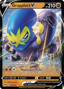 Tarjeta holográfica ultra rara Pokemon Champion's Path Grapploct V 32/73 - Imagen 1 de 1