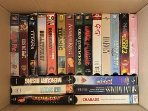 VHS LOT 20 Tapes Mixed Movies Untested - Picture 1 of 2