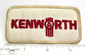 Vintage Kenworth Jacket Patch Kirkland Washington Semi Truck Big Rig Trucking - Picture 1 of 3