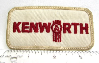 Vintage Kenworth Jacket Patch Kirkland Washington Semi Truck Big Rig Trucking - Image 1 of 3