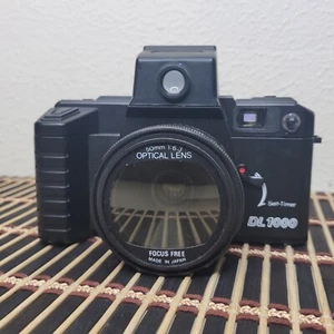Pantium DL 1000 Focus Free 35mm Deluxe Camera Flash Case For Parts Not Tested - Picture 1 of 6