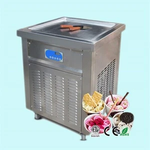 Kolice ETL Commercial 21"x21" square pan rolled ice cream machine,auto defrost - Picture 1 of 12