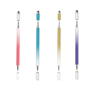 Stylus Pen for Touch Screens Capacitive Pen with Fiber Cloth Tip 3 in 1 Stylus - Zdjęcie 1 z 9