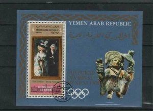 Block 113 Kultur Olympiade Mexiko Gemälde aus National Gallery Washington - Picture 1 of 1