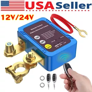Remote Battery Disconnect Switch 12V 240A Battery Kill Switch for Auto RV ATV - Picture 1 of 10