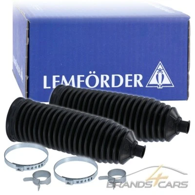 2x LEMFÖRDER LENKMANSCHETTE VORNE FÜR MERCEDES C-KLASSE W203 CL203 S203 CLK SLK - Bild 1 von 4