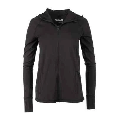 Chaqueta relajada para mujer Hurley negra talla XL NUEVA CON ETIQUETAS Foto 1 de 3