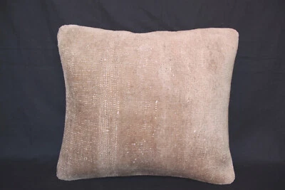 Throw rug pillow, 16x18 pillow, High Quality Vintage pillow, Handmade rug pillow - Image 1 of 4