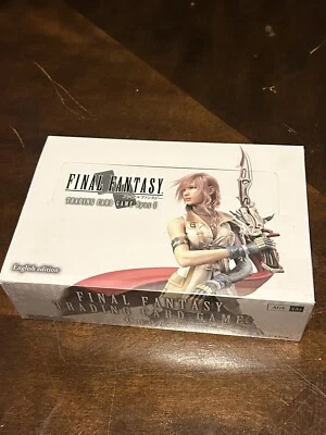 -= Final Fantasy TCG Opus I Booster Box - English Lightning New =- - Image 1 of 4