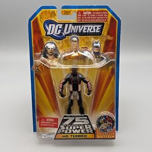 New 2009 Mattel DC Universe 75 Years of Super Power Mr. Terrific 3.75" Figure