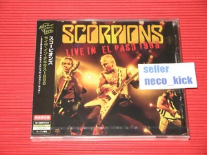 11B SCORPIONS LIVE IN EL PASO 1996 JAPAN CD - Picture 1 of 2