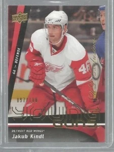 2009-10 Upper Deck Exclusives #465 Jakub Kindl Young Guns (ref37789) - Picture 1 of 1
