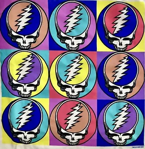 Grateful Dead Steal Your Face Pop Art ! Logo T-Shirt Size Large Soft NEW Unisex - Picture 1 of 4