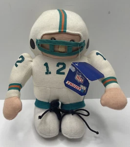 Bob Griese Vintage Trudy Plush Miami Dolphins #12 With Tags 1988 Very Rare *Read - Picture 1 of 7