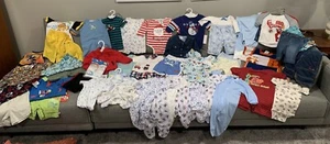 54 Piece Lot Vintage baby And Toddler Clothing 90’s NWT - Picture 1 of 17