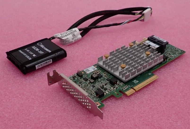 NEW Lenovo ThinkSystem 9350-8i 2GB PCIe 12G SAS RAID Controller +Battery 03GX083 - Image 1 of 4