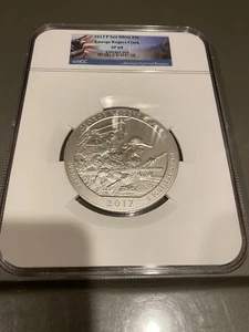 2017 P 5 oz  George Rogers Clark National Park NGC SP 69 - Picture 1 of 2