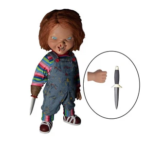 Figura Mezco Toyz Childs Play 2 Amenacing Chucky Talking Mega Escala 15" - Imagen 1 de 12