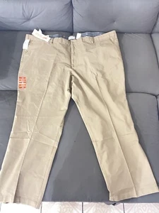 NWT DOCKERS SMART 360 FLEX beige men's trousers size W 56/L 32 #17 - Picture 1 of 10