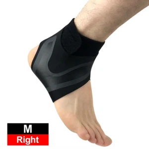 Elastic Ankle Brace Guard - Sports Compression Support, Adjustable Pain Relief S - Picture 1 of 21
