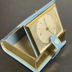 Zetka Vintage Travel Alarm Clock - Picture 1 of 8